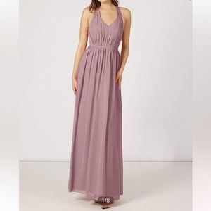 Azazie Bridesmaid Dress - Never Worn - Nikka - Dusty Rose - size 0